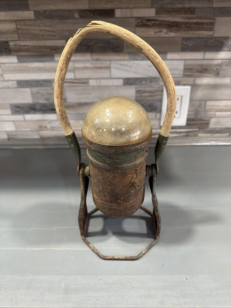Antique Majestic Brand Train Lantern
