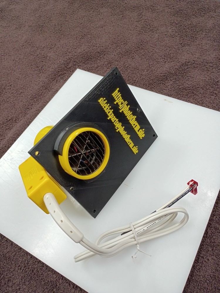 Phototherm Sidekick Dryer and mounting plate