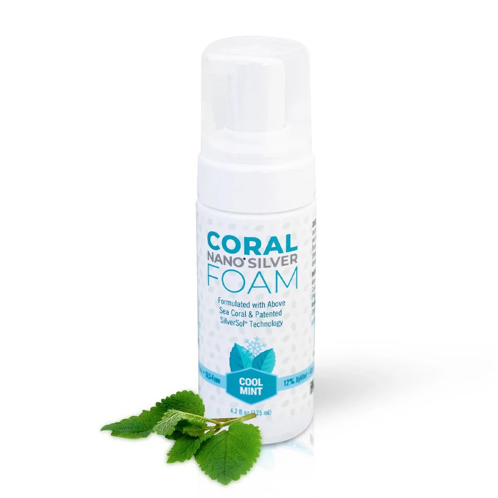 Fluoride-Free Foaming Toothpaste with Xylitol & Nano Silver