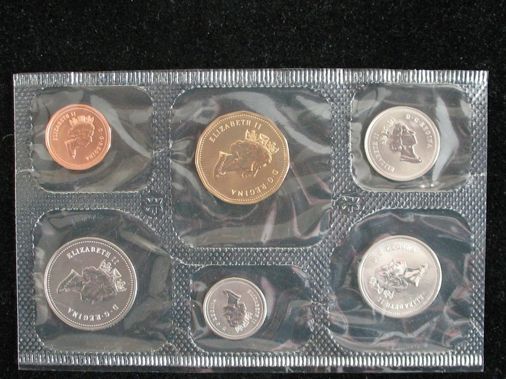 1996 CANADA PROOFLIKE MINT SET * WITH ORIGINAL MINT PACKAGING *