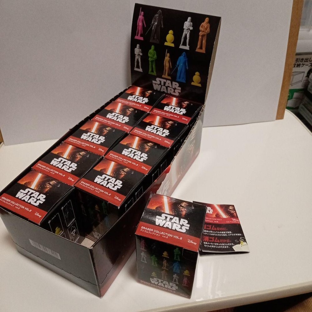 Star Wars Eraser Figures Collection 2...1 box, 10 pieces