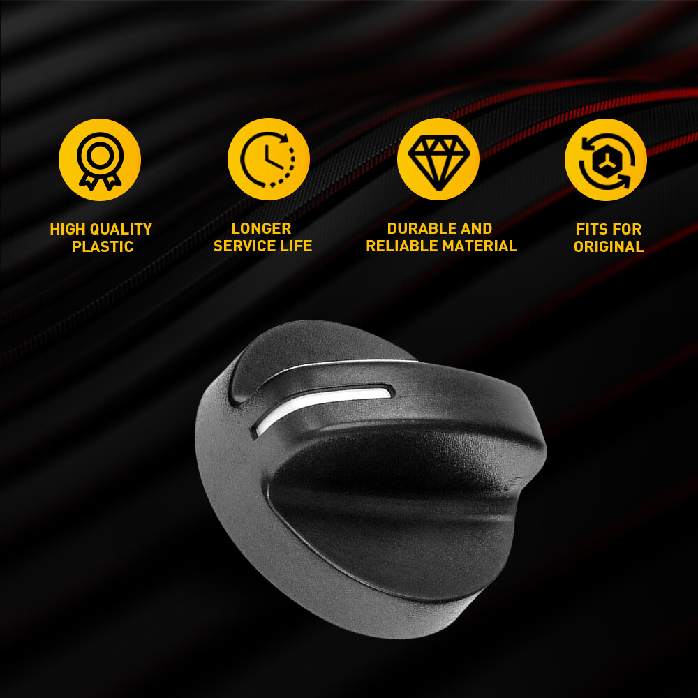 For 94-97 Dodge Ram 1500 2500 3500 Climate Heater Temperature Control A/C Knobs