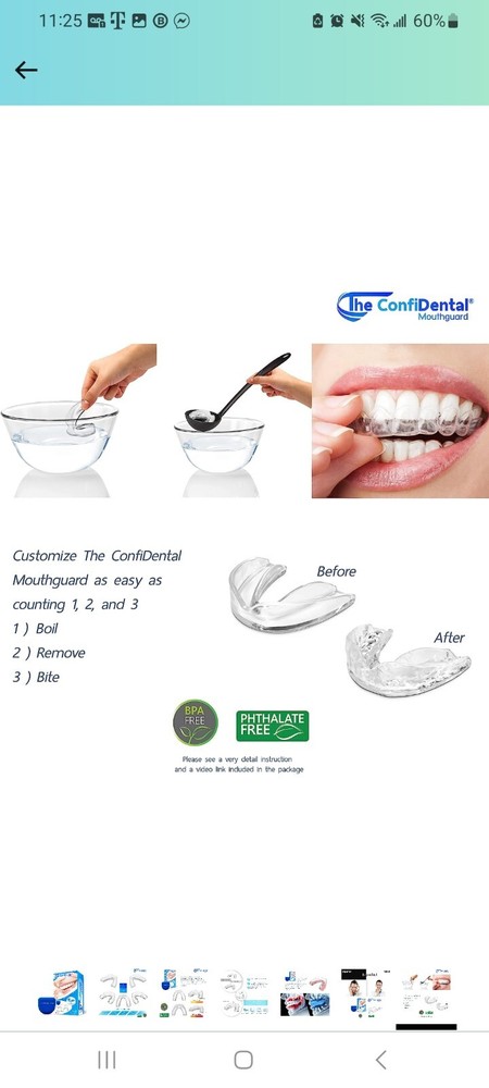 Confidental Mouthguard for Sleep