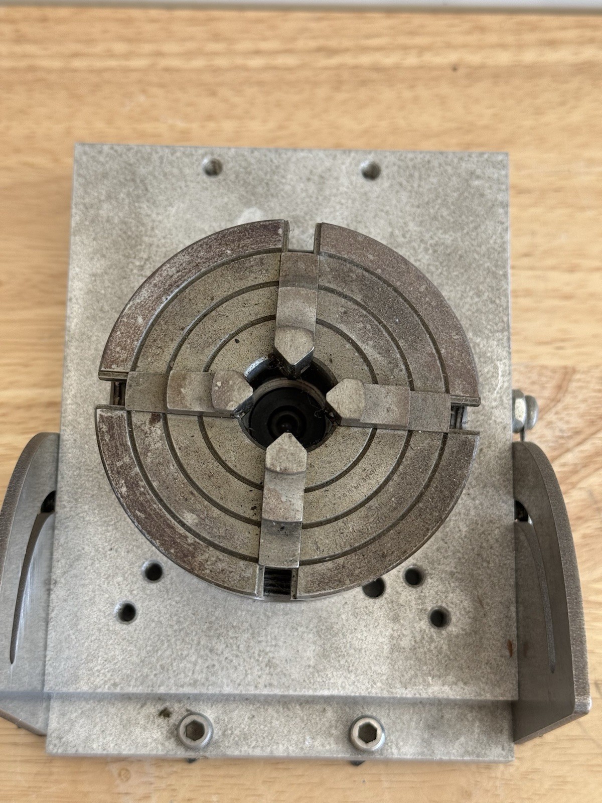 Sherline 3750 Tilting Angle Table Sine Plate for Milling Vise With 4 Jaw Chuck