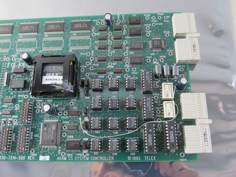 RTS TELEX ADAM CS SYSTEM CONTROLLER Board 9030-7514-500 Rev D