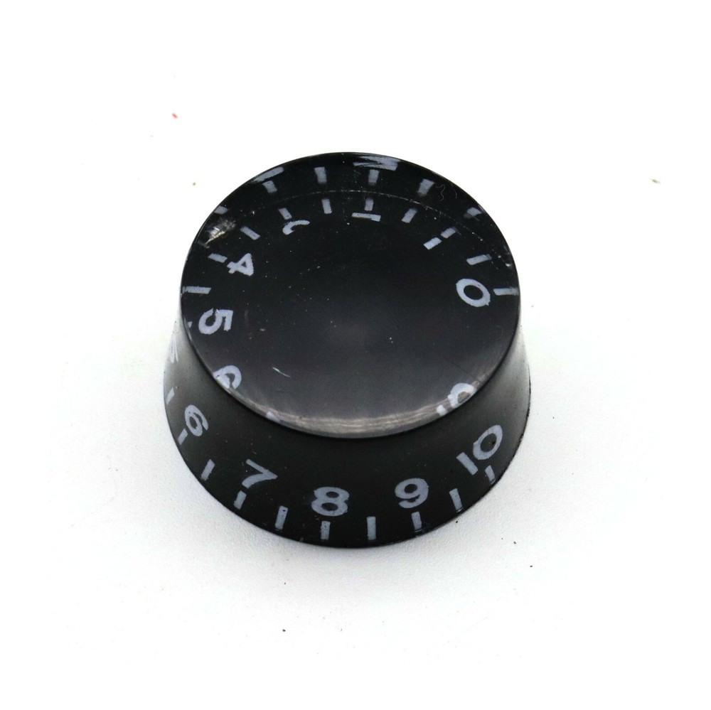 4Pcs Black Guitar Speed Control Knobs Tone Volume Knobs Pots for Electric Guitar