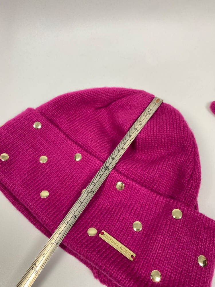 Michael Kors Beanie + Gloves Set