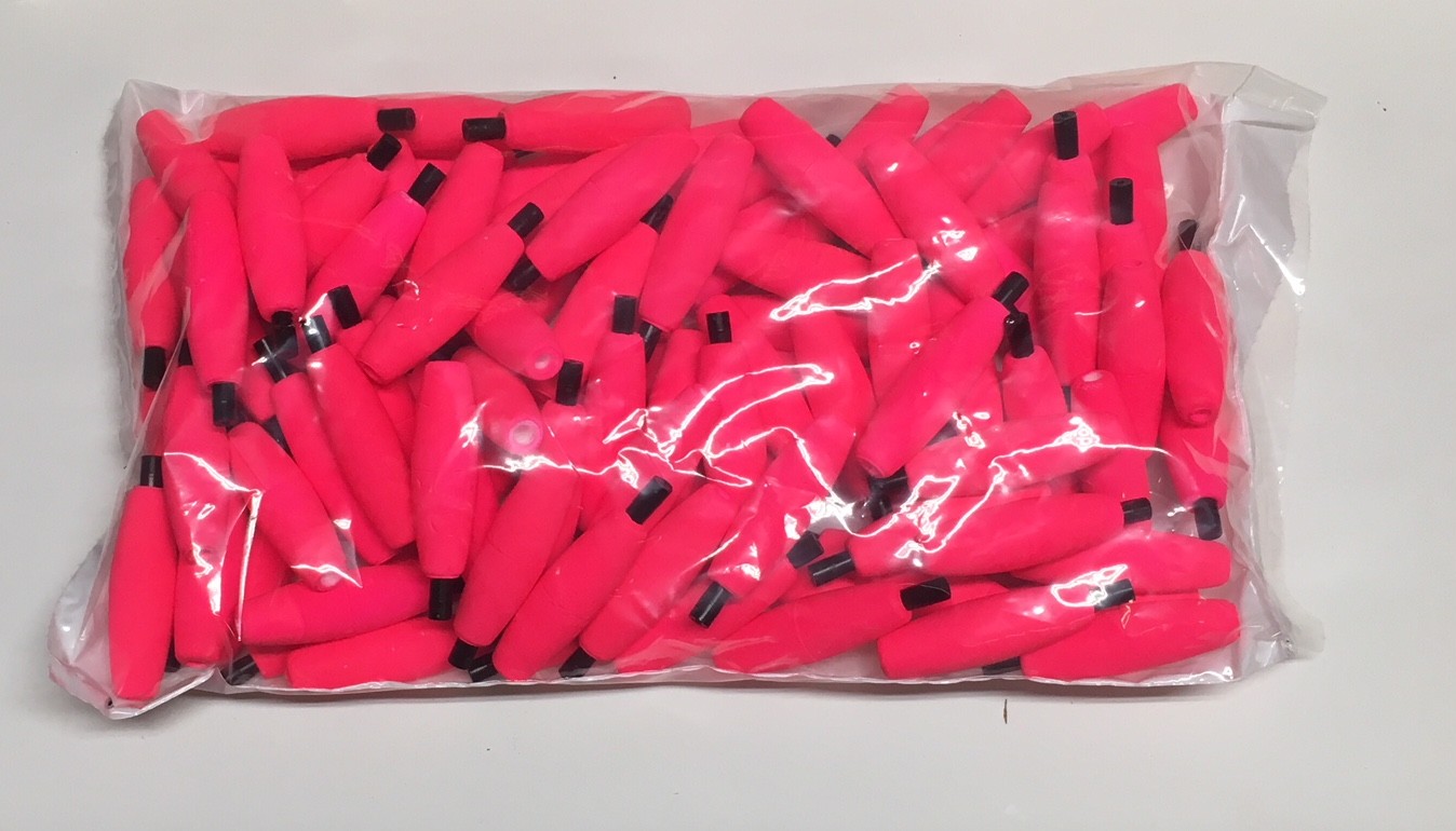 Comal Tackle 2" 2.5" 3" (5) Colors Choose Cigar Peg Floats Bag of 50 Count