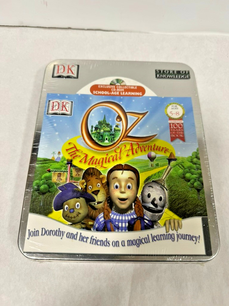 OZ  The Magical Adventure DK Interactive Learning, CD-ROM, 2000 Sealed NEW!