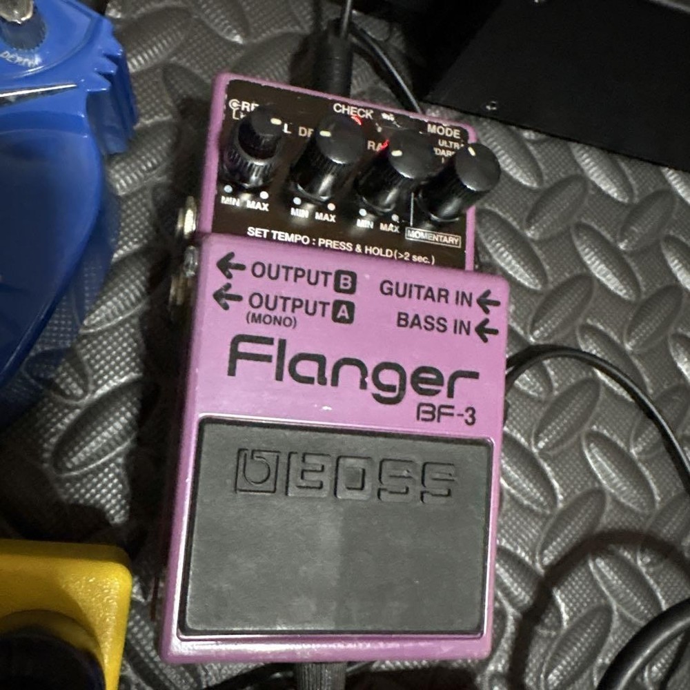Boss BF-3 Flanger Guitar Effect Pedal used
