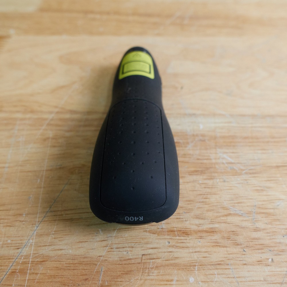 Logitech R400 Wireless Presenter Remote Control w/ USB Receiver - TESTED