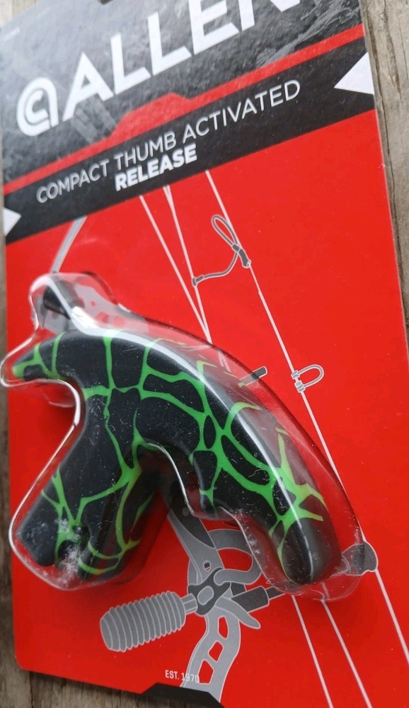 (2) Allen Compact Thumb Activated Release Archery Bow Left/Right Hand