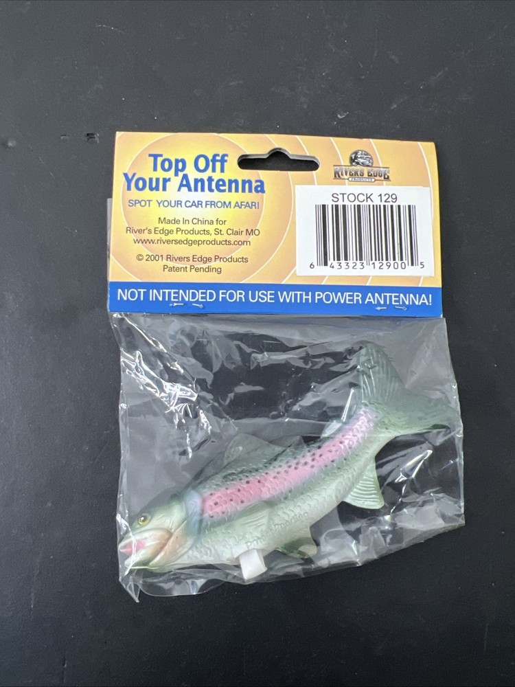 Rainbow Trout Antenna Topper NEW Rivers Edge #129 10A