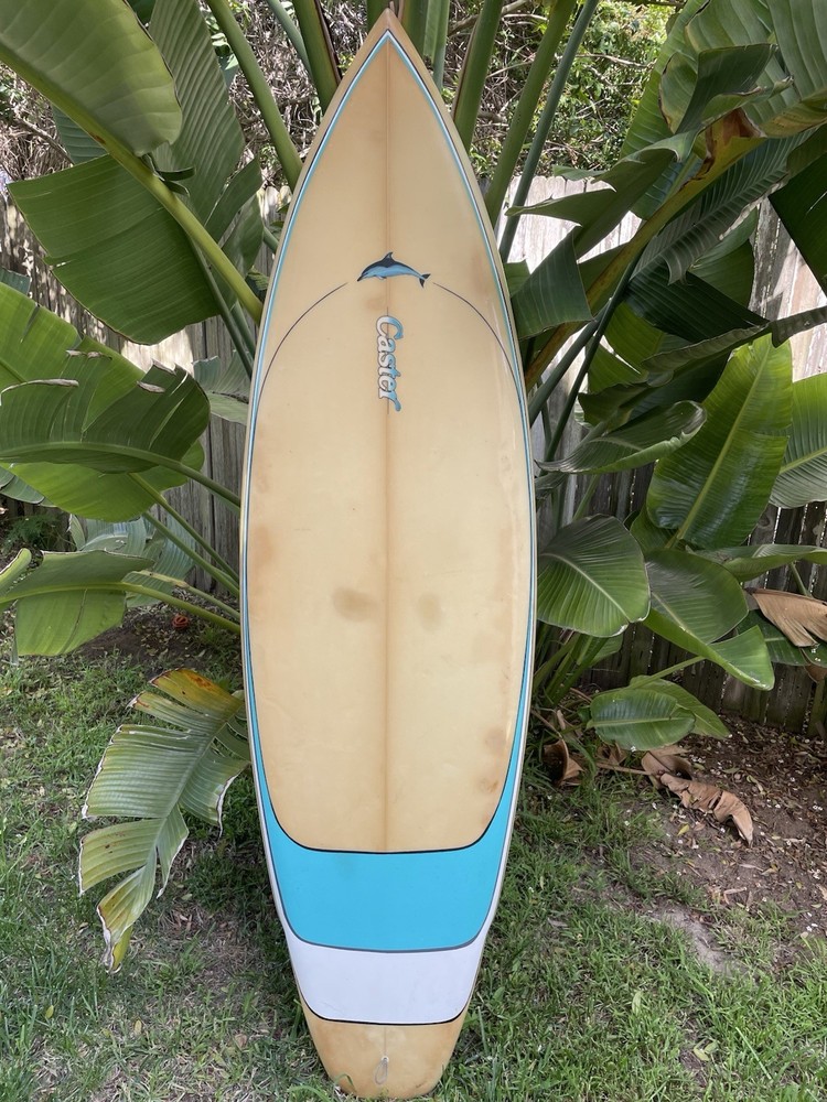 Vintage Caster Thruster Surfboard
