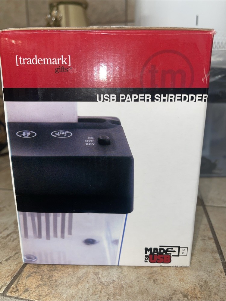 USB Mini Desktop Shredder