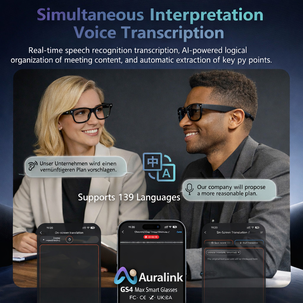 Smart Glasses HD Camera Bluetooth • iOS/Android | Ray-Ban Meta Alternative