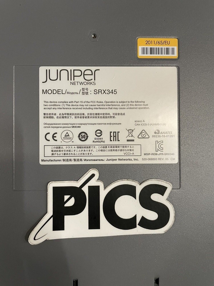 Juniper Networks SRX345 Firewall