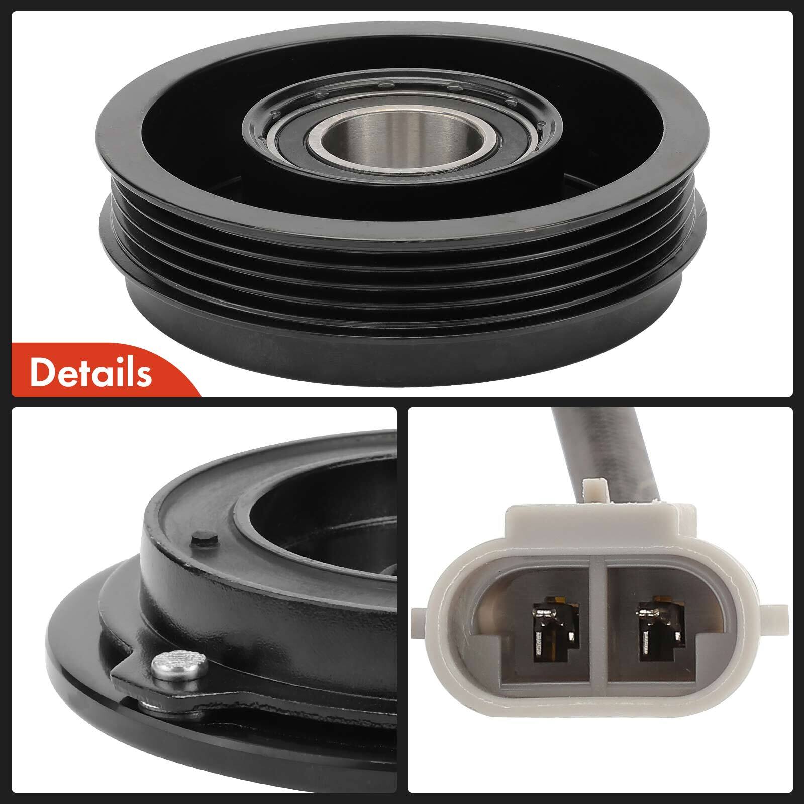 AC Compressor Clutch Kit for GMC Sierra Savana Yukon Cadillac Escalade Hummer