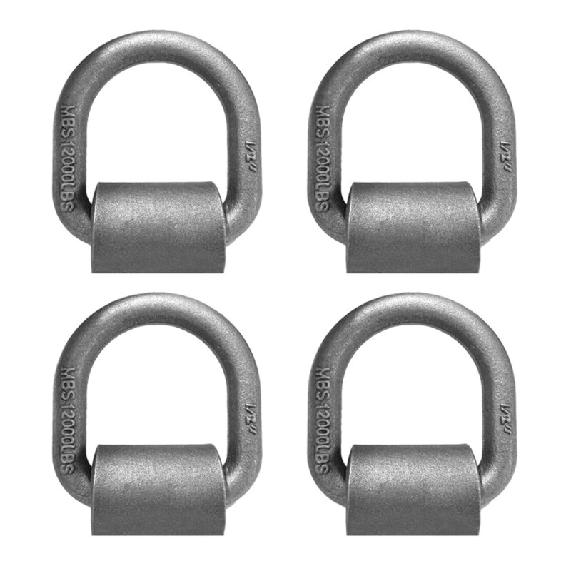 D Shape Pull Hook Tie Down Anchors Cargo Tie Down for Truck Trailer