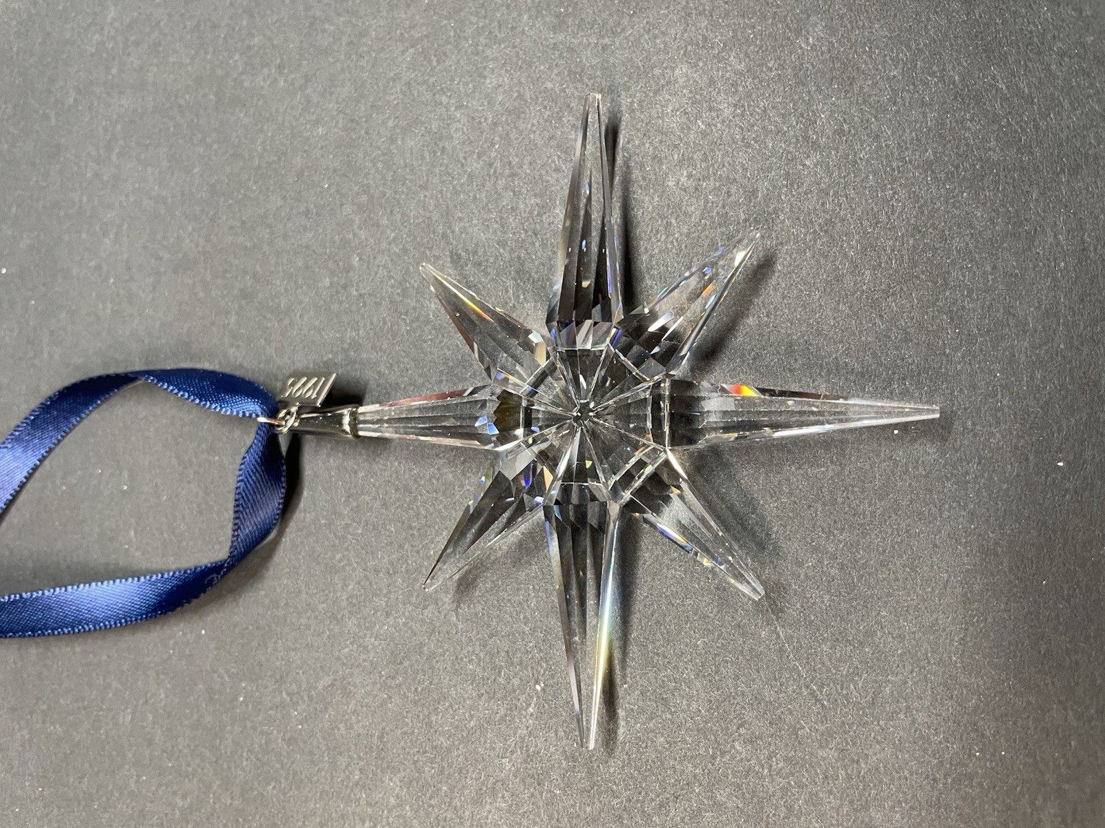 Swarovski Crystal 1995 Large Annual Edition Christmas Holiday Ornament 194700