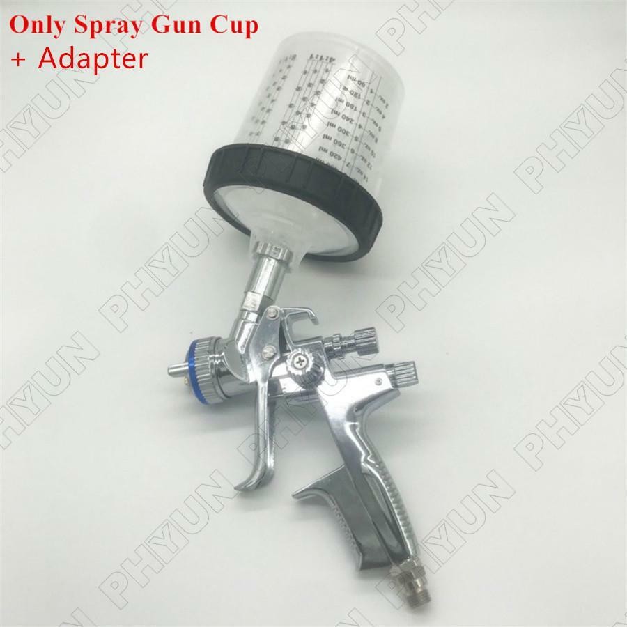 600ML Disposable Cup w/M16x2 External Thread Connector For Adapter Spray Gun
