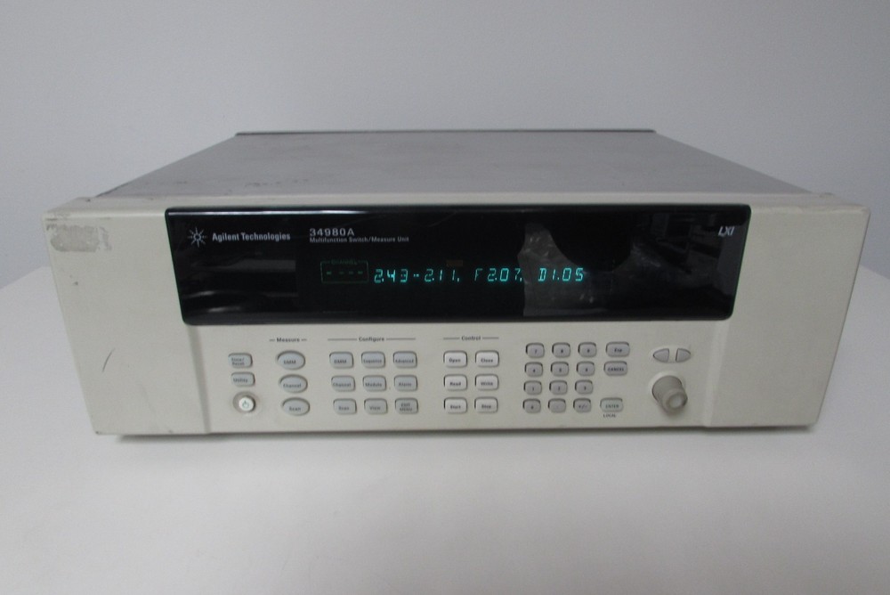 Agilent 34980A Multifunction Switch/Measure Unit