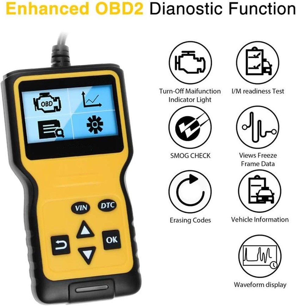 OBD2 Motorcycle Engine Fault Code Scanner Diagnostic Tool For Harley Davidson