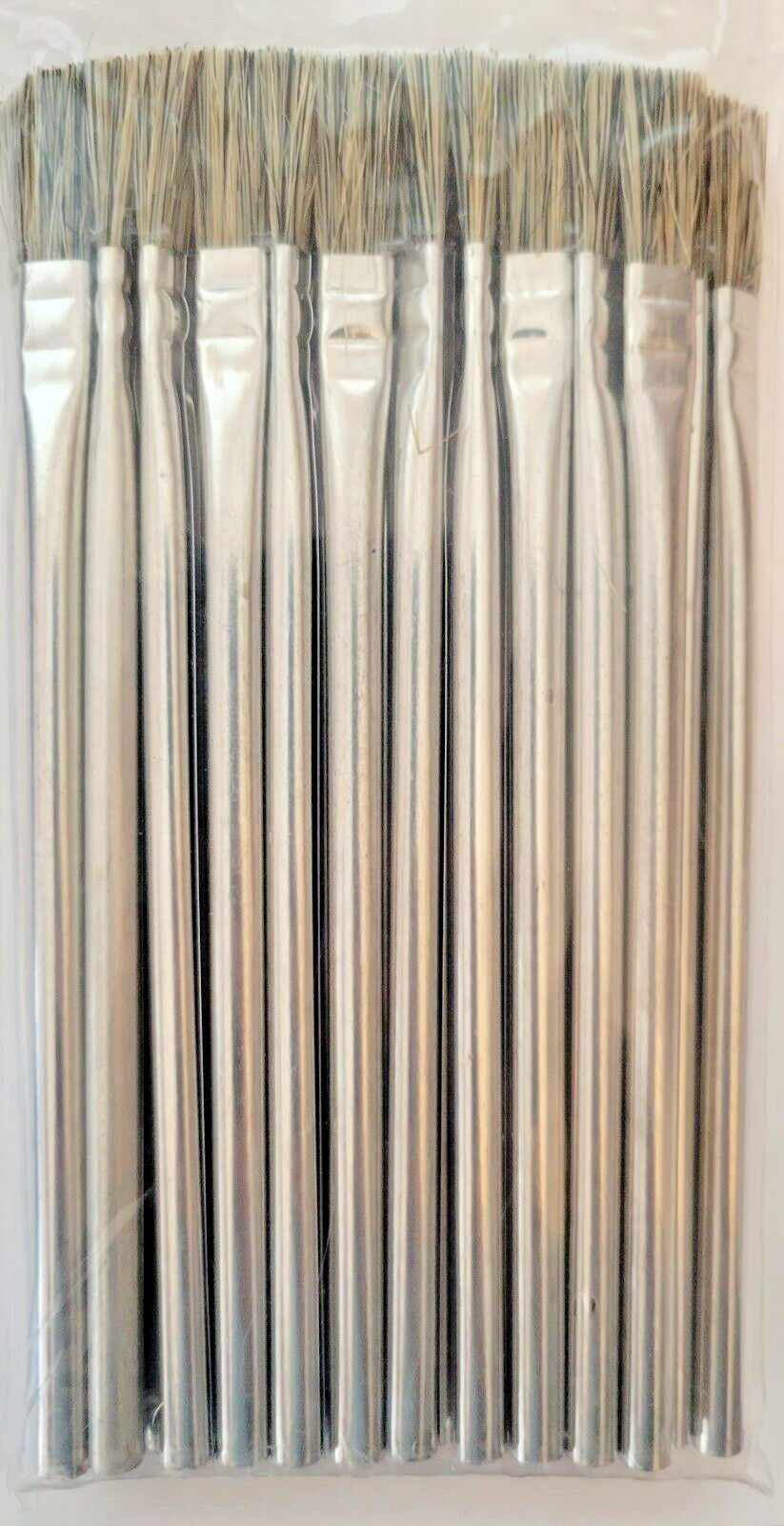 36 Piece 3/8 inch Horsehair Bristle Acid Shop Hobby Brushes Glue Oil Flux