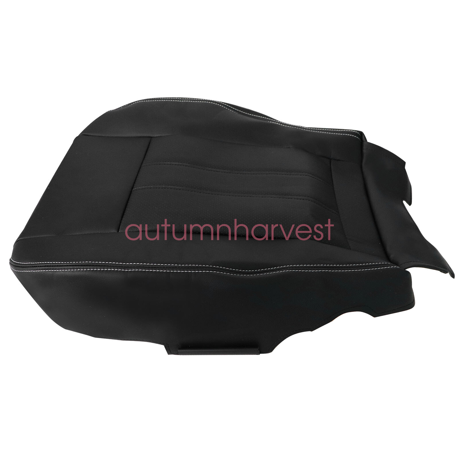 2011-2016 Fits CHRYSLER TOWN & COUNTRY Driver Bottom Leather Seat Cover Black