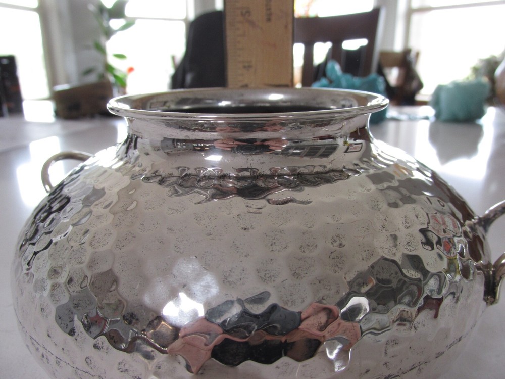 Vintage Hammered Sterling Silver Bowl.....