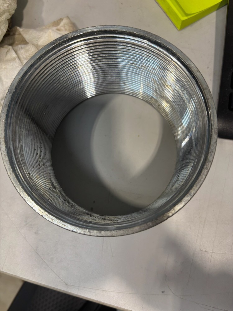 Conduit Coupling 4" Steel Galv Rigid Fitting