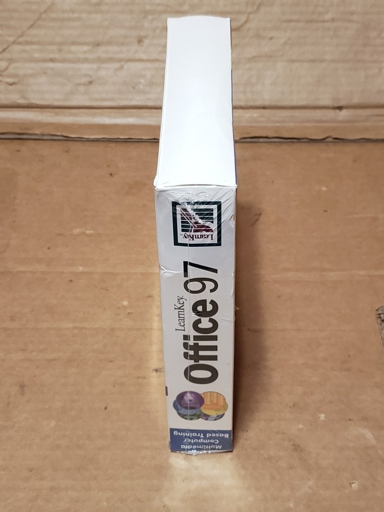 Vintage LearnKey Microsoft Office 97 Training Software 6 CD Set NEW SEALED!