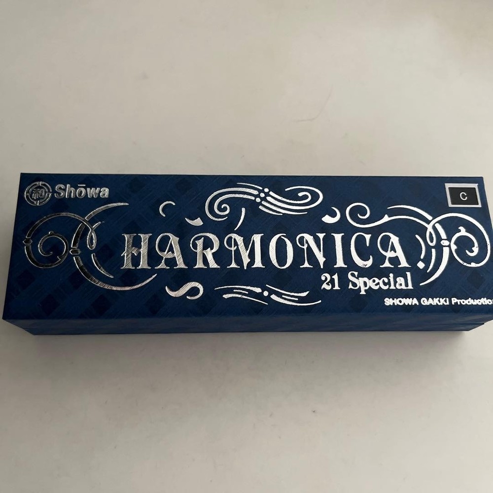 Showa Harmonica 21 Special C Key With Case