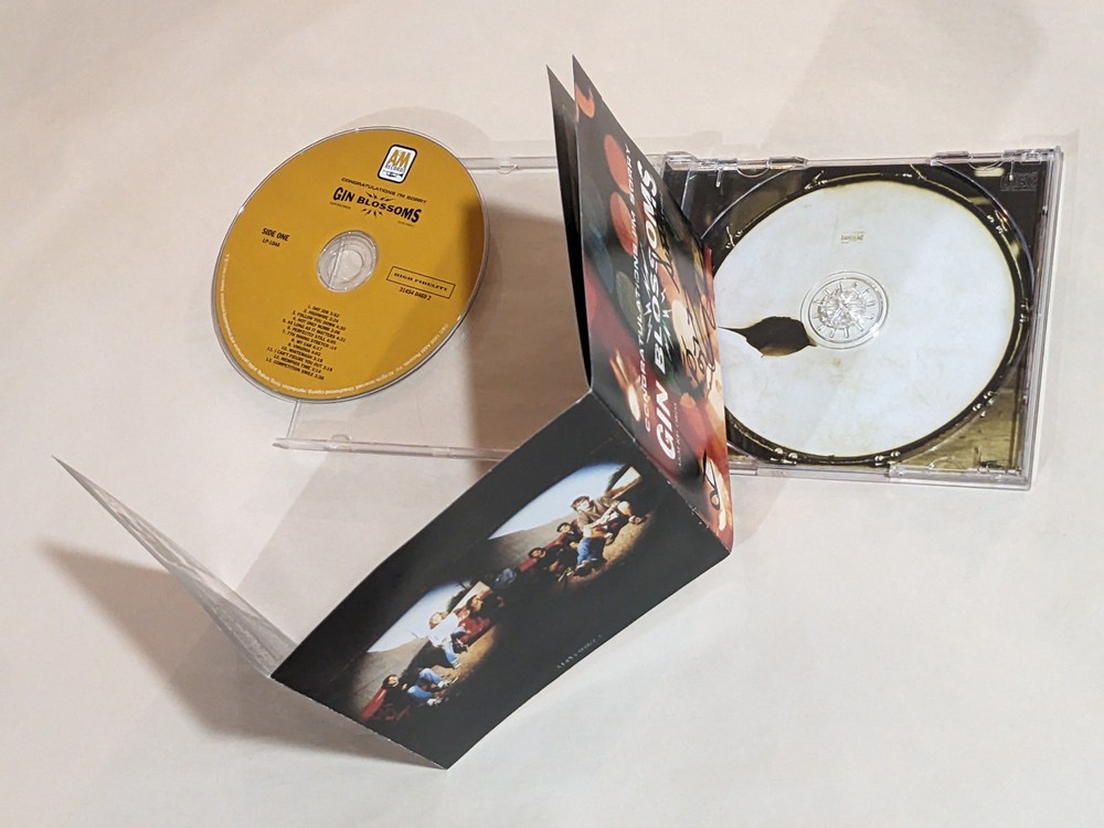 GIN BLOSSOMS signed compact disc CONGRATULATIONS I'M SORRY CD Autograph coa