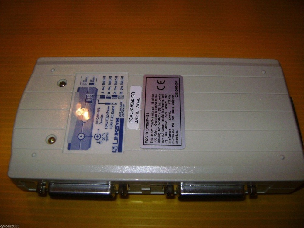 Linksys Auto PASU421 4-Ports External Switch