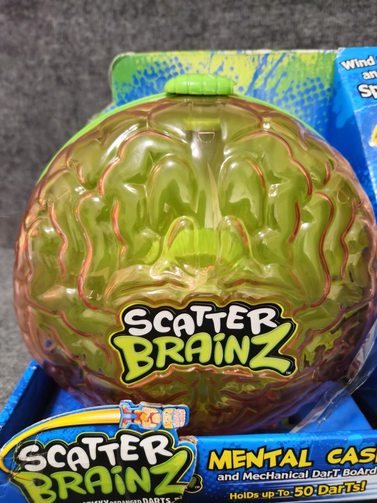 Scatter Brainz MENTAL CASE and MECHANICAL DART BOARD