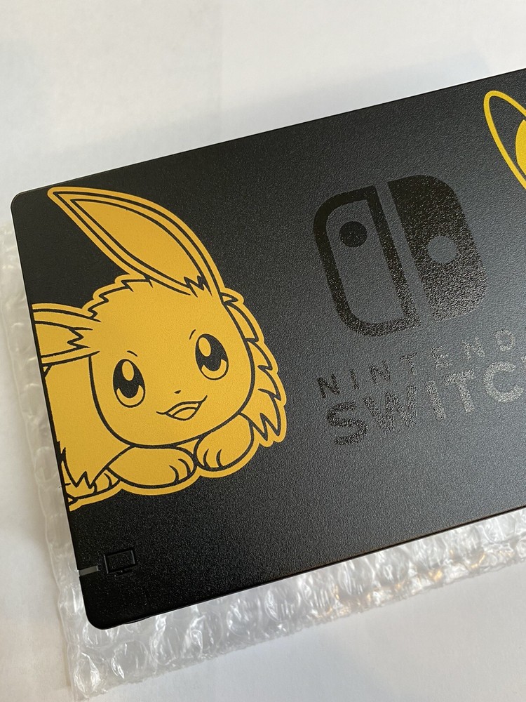 LIMITED EDITION Nintendo Switch Lets Go Pikachu & Eevee Edition Dock ONLY!