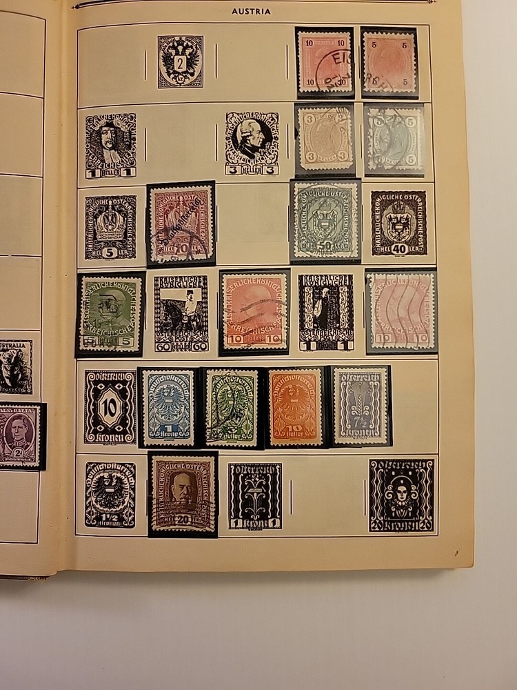 The Adventurer Album Postage Stamps Of The World