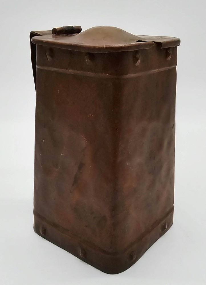 Cape Cod Shop Hammered Copper Fire Starter Pitcher Fireplace Brass