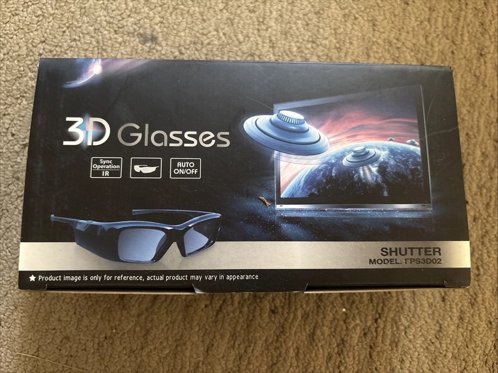 3D Sync Operations Auto On/ Off Shutter Glasses for 3D TV
