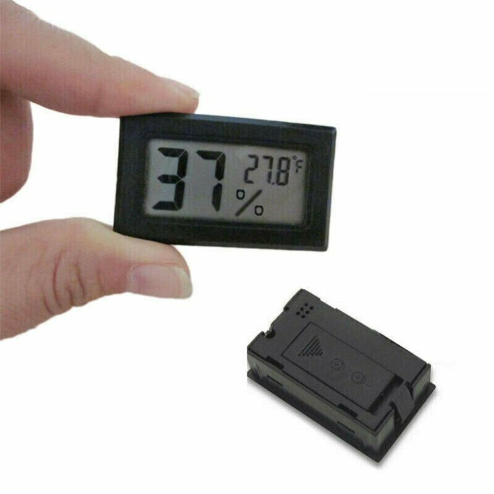 US 10PCS Mini Digital LCD Thermometer Hygrometer Temperature Humidity Meter