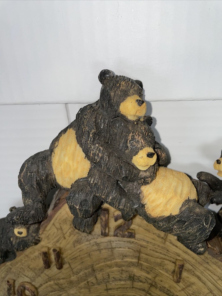 Country Bear Accessory Rustic Clock Woodsy Decor