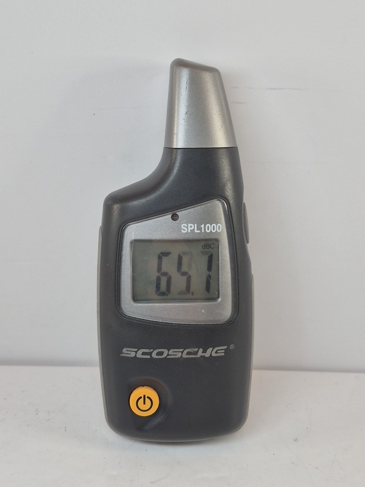 Scosche SPL1000F | Digital Sound Level Meter | 60-130 dB | Tested
