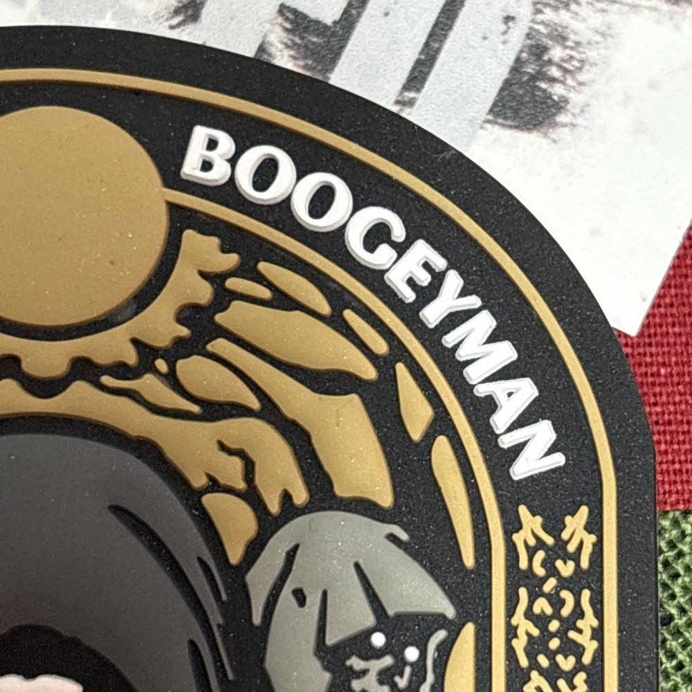 PvC 3D Babayaga Morale Tactical Hook & Loop Patch High Quality Large!