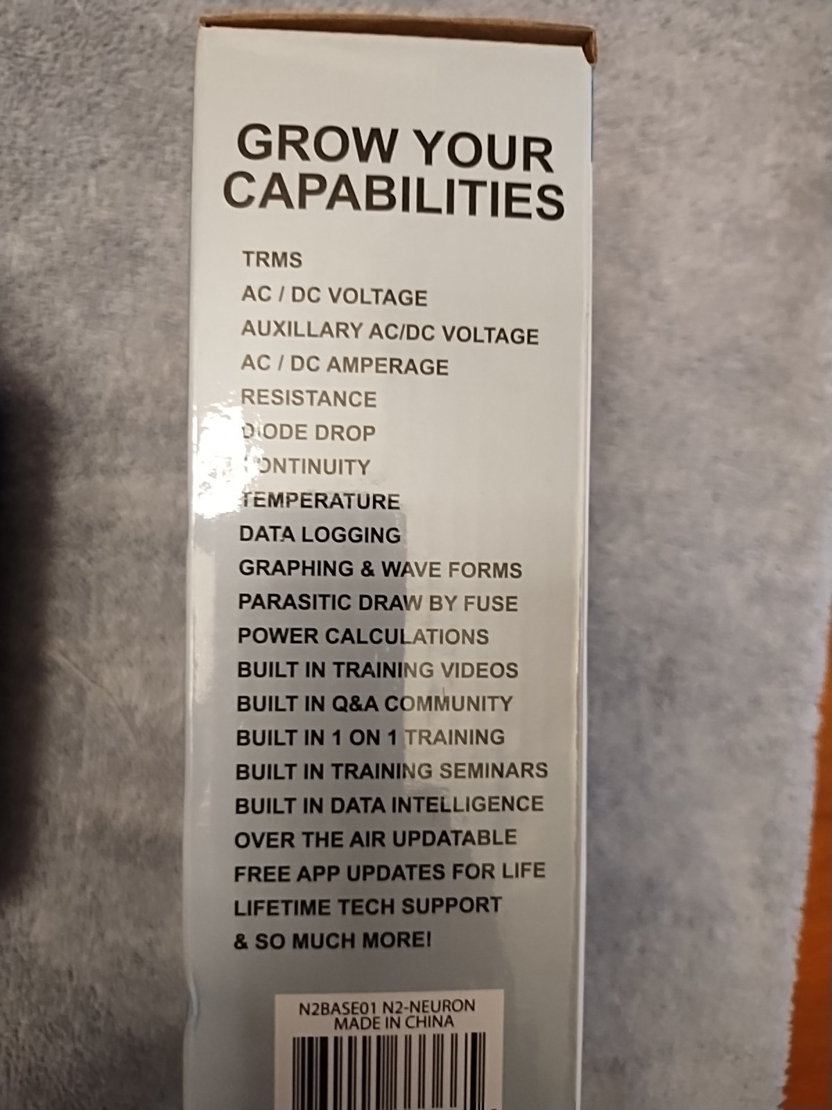 Curien N2-Neuron & Run'n Gun Tablet Compact Bluetooth Graphing 2 Channel Measure