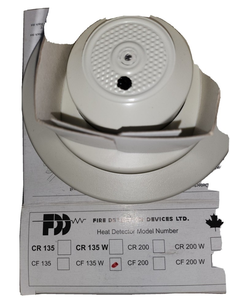 Fire Detection Devices LTD Hear Detector CF 135 Fixed Temp