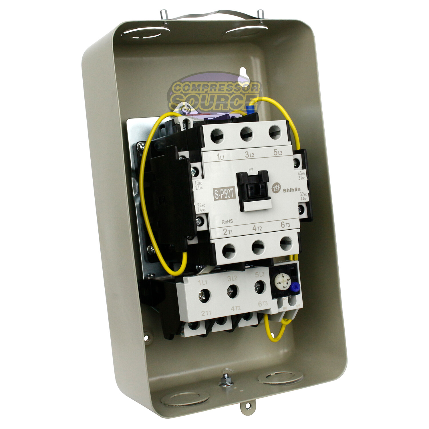 Shihlin 15 HP Three Phase Magnetic Starter Motor Control Switch 208/240V P50T