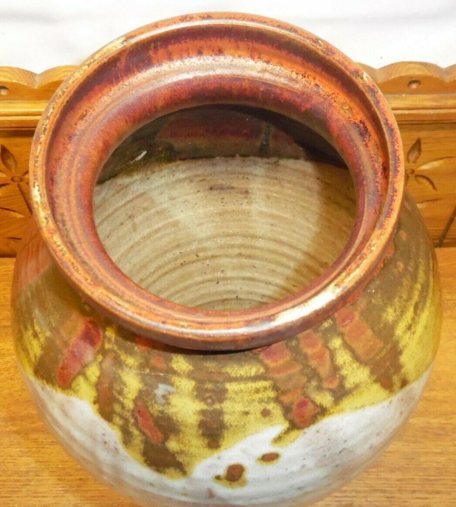 Roy Lee Studio Art Pottery Vase - 14 1/4"