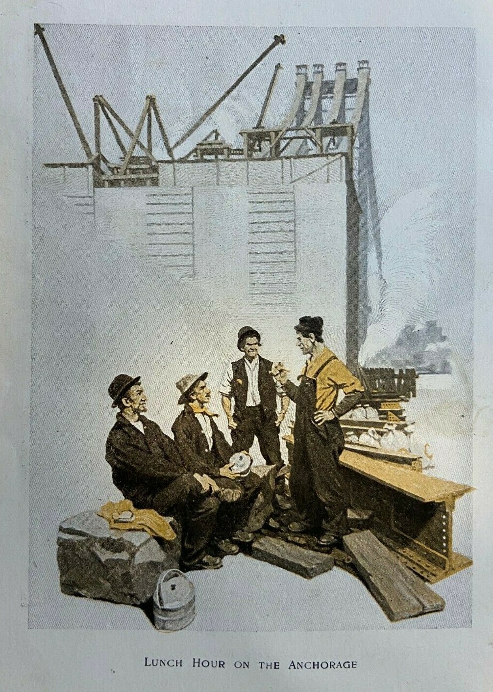 1909 Bridge Building illustrated