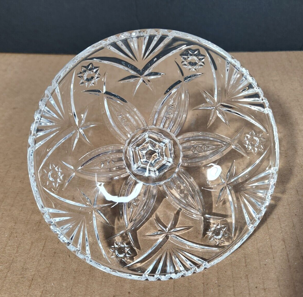 Cristal D’Arques "Vincennes" Footed Candy Dish 8"
